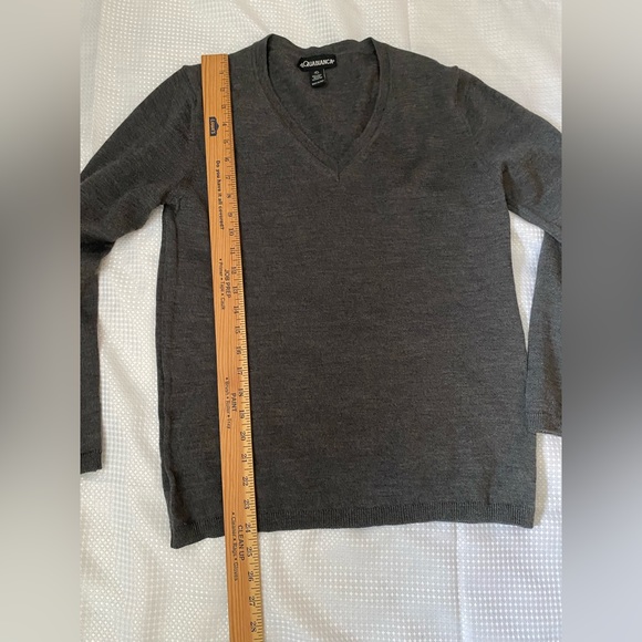 AC Quabianca 100% Wool V-neck, Women’s Sweater, Long-Sleeve, Size Large - Picture 6 of 9